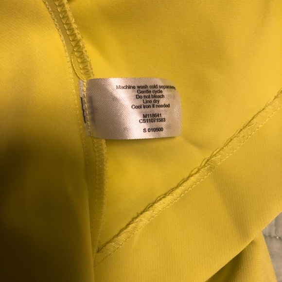 NWT Lela Rose for Lane Bryant 22 Plus Size Swing Dress Black Lace Yellow - Picture 13 of 13